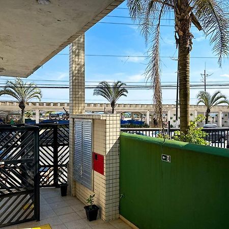Otimo Loft Pe Na Areia Na Praia Da Guilhermina Sp Leilighet Praia Grande  Eksteriør bilde