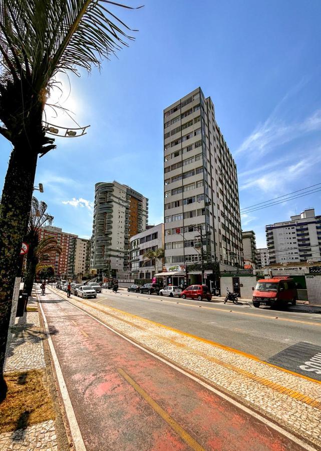 Otimo Loft Pe Na Areia Na Praia Da Guilhermina Sp Leilighet Praia Grande  Eksteriør bilde