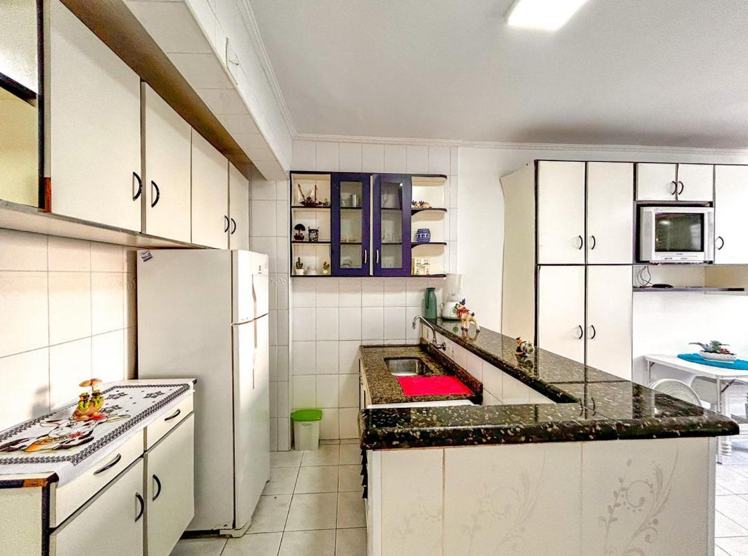 Otimo Loft Pe Na Areia Na Praia Da Guilhermina Sp Leilighet Praia Grande  Eksteriør bilde